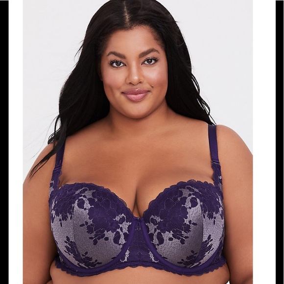 Torrid Purple Push-up and Strapless Bra - Picture 5 of 12